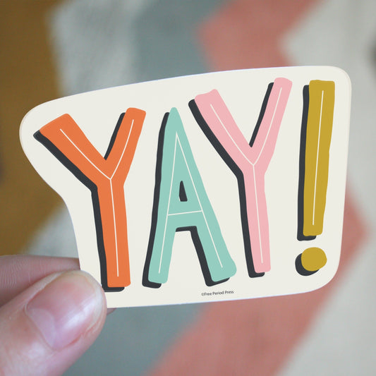 Yay! Vinyl Decal Sticker