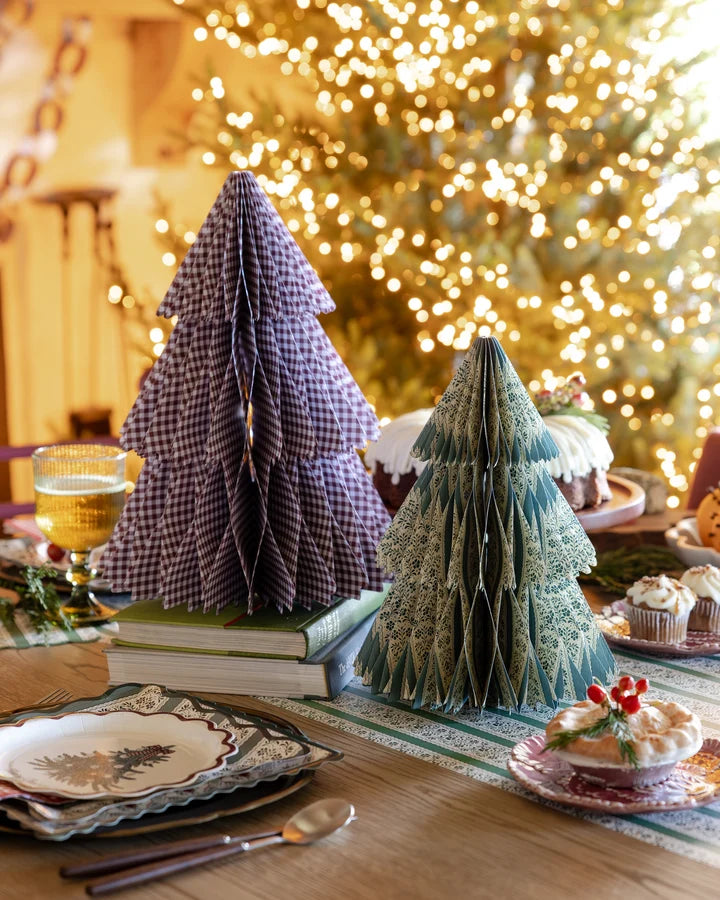 Yuletide Paper Tree Set