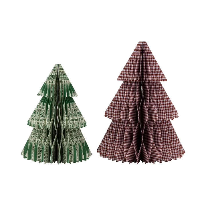 Yuletide Paper Tree Set