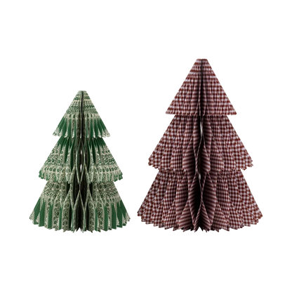 Yuletide Paper Tree Set