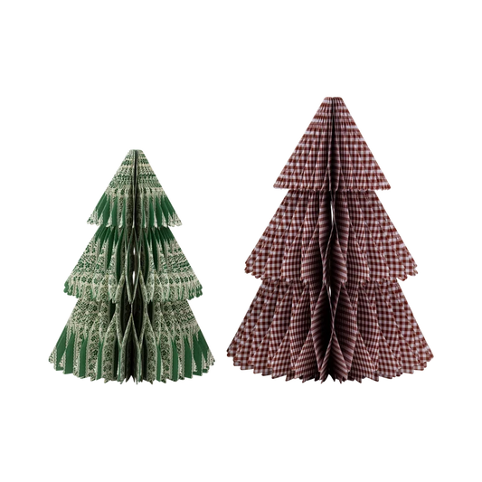 Yuletide Paper Tree Set