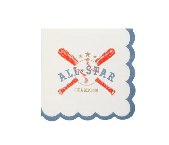 All Star Paper Cocktail Napkin