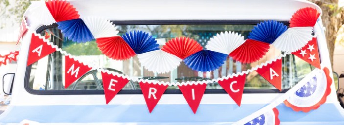 America Felt Pennant Banner