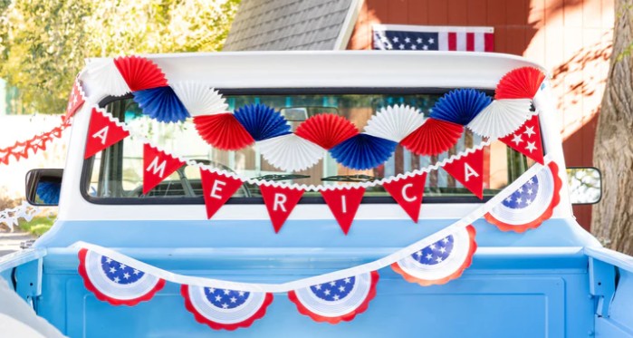 America Felt Pennant Banner