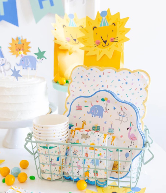 Animal Party Plate