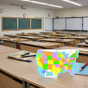 SHAPES ETC. Labeled U.S. -Practice Maps