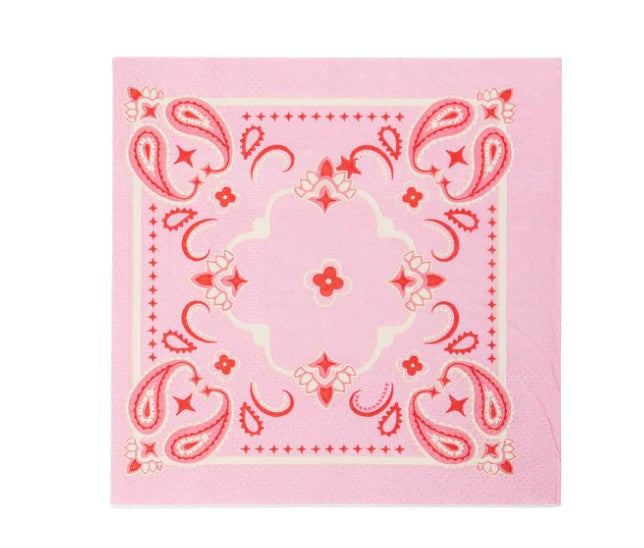 Bandana Paper Cocktail Napkin