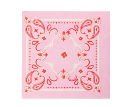 Bandana Paper Cocktail Napkin