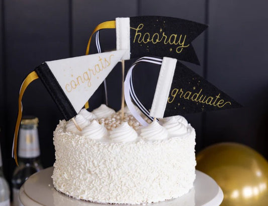 Graduation Mini Felt Pennants
