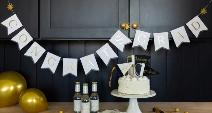 Graduation Mini Felt Pennants