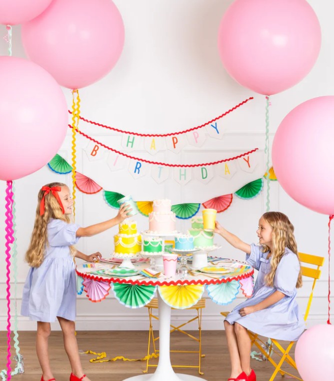 Happy Birthday Felt Banner