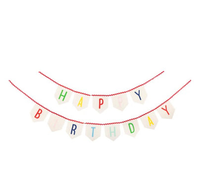 Happy Birthday Felt Banner