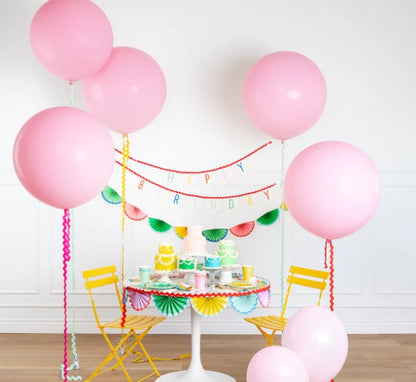 Bright Birthday Bunting Banner