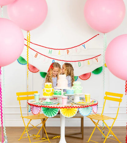 Bright Birthday Bunting Banner