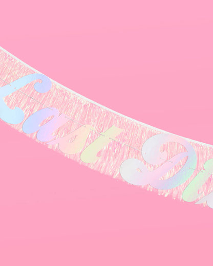 Last Disco Trio - banner, sash + tats