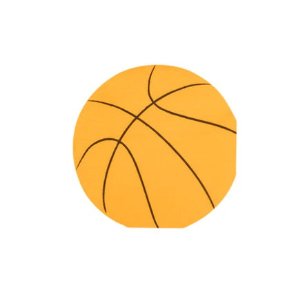 Basketball Shaped Paper Cocktail Napkin