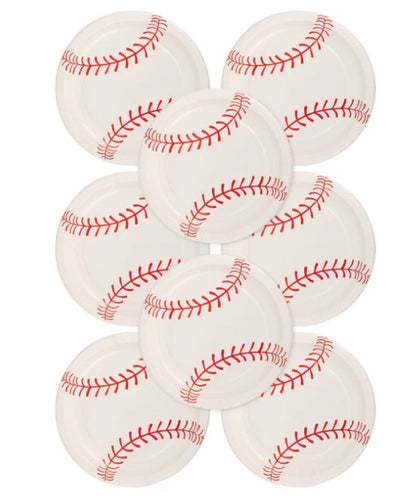 Baseball Paper Plate