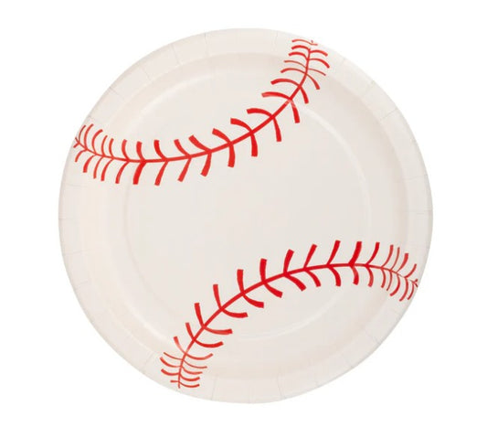 Baseball Paper Plate