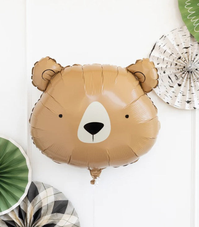 Adventure Bear Shaped Mylar Balloon