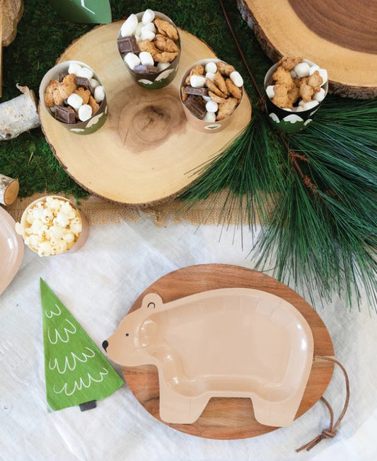 Adventure Bear Shaped Plate