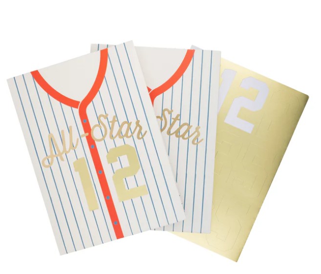 Baseball Jersey Treat Bags