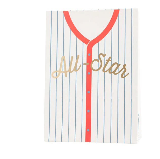 Baseball Jersey Treat Bags
