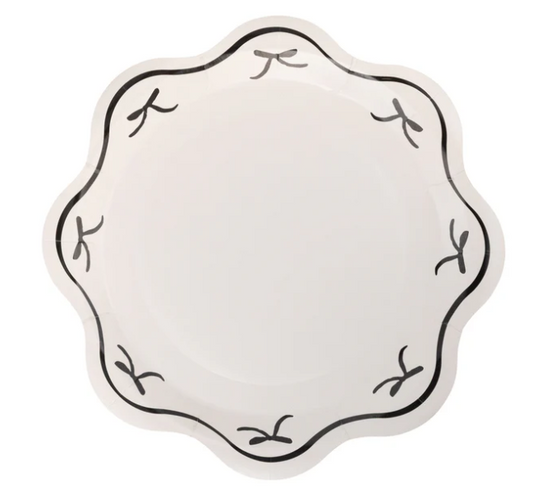 Black Bow Plate