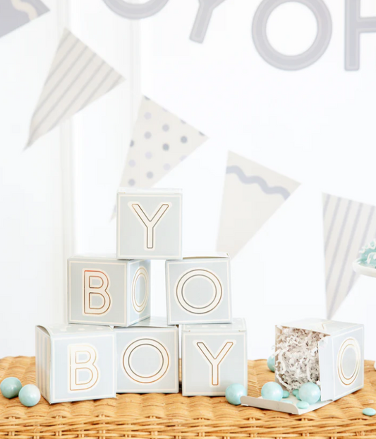 Blue Block Treat Box