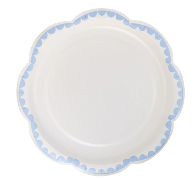 Blue Dessert 8" Plate