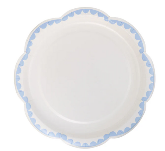 Blue Dessert 8" Plate