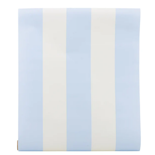 Blue Striped Table Runner