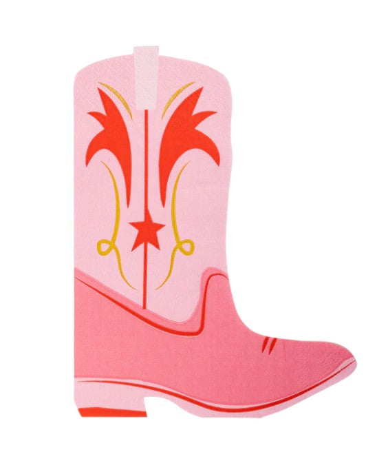 Boot Shaped Paper Dinner Napkin