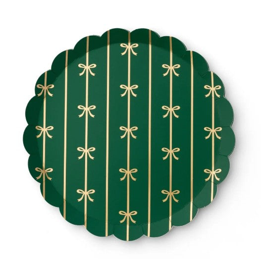 Emerald Green Signature Bow Small Plates