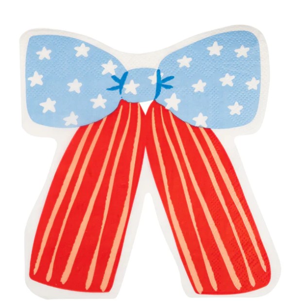 Bow Shaped Paper Napkin