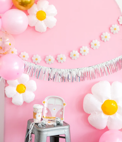 Disco Daisy Van Shaped Paper Plate