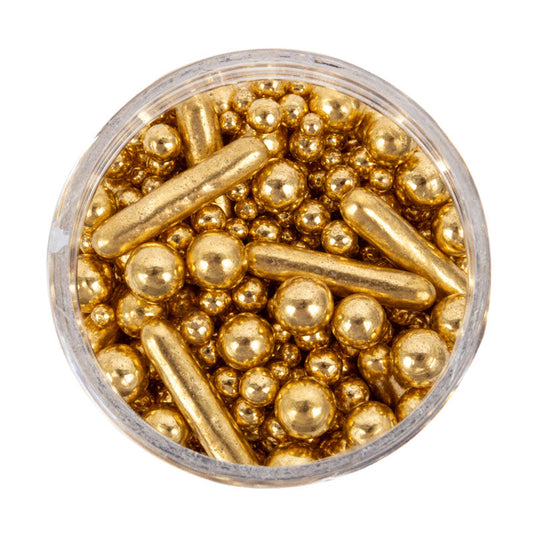 BUBBLE & BOUNCE SHINY GOLD SPRINKLES BY SPRINKS