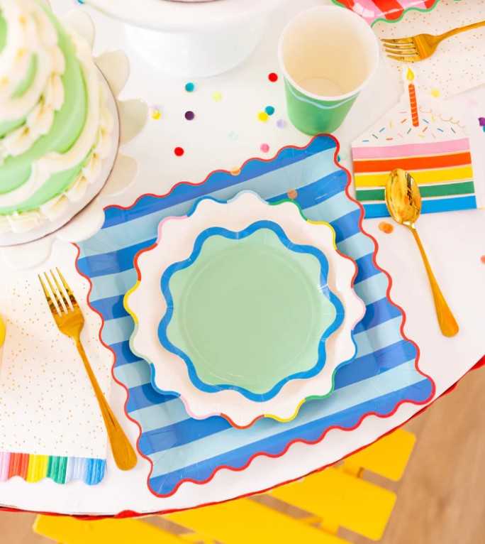 Cake Shaped Dinner Napkin