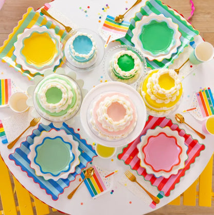 Cake Shaped Dinner Napkin