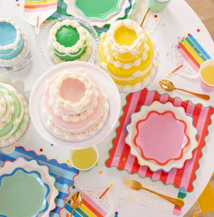 Cake Shaped Dinner Napkin