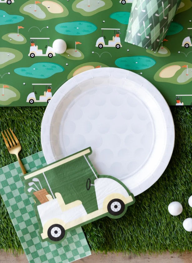 Golf Cart Shaped Napkins