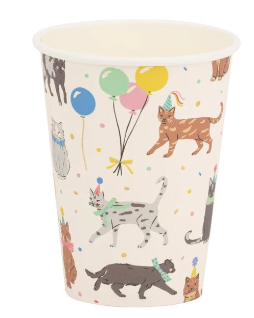 Cat Party Cup - 12 oz