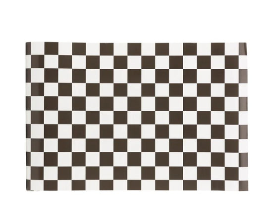 Miles per Hour - Checkered Flag Table Runner