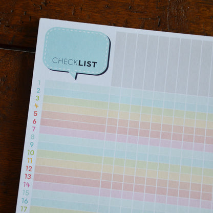 Notepad - CHECKLIST