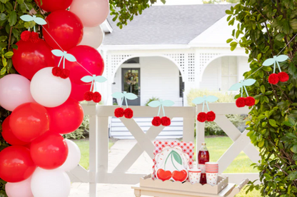 Felt Cherries Banner