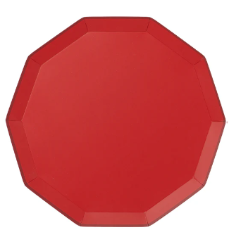 Cherry Red Signature Large Plates