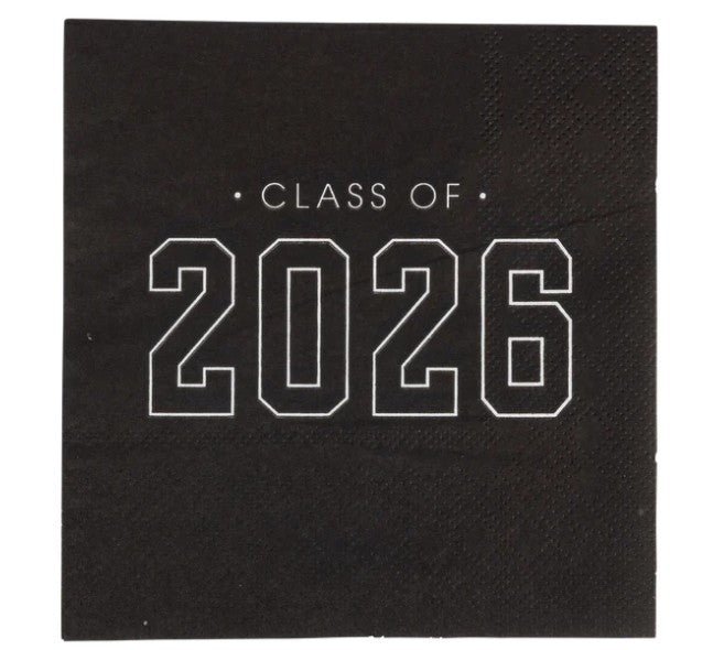 Class of 2026 Cocktail Napkin