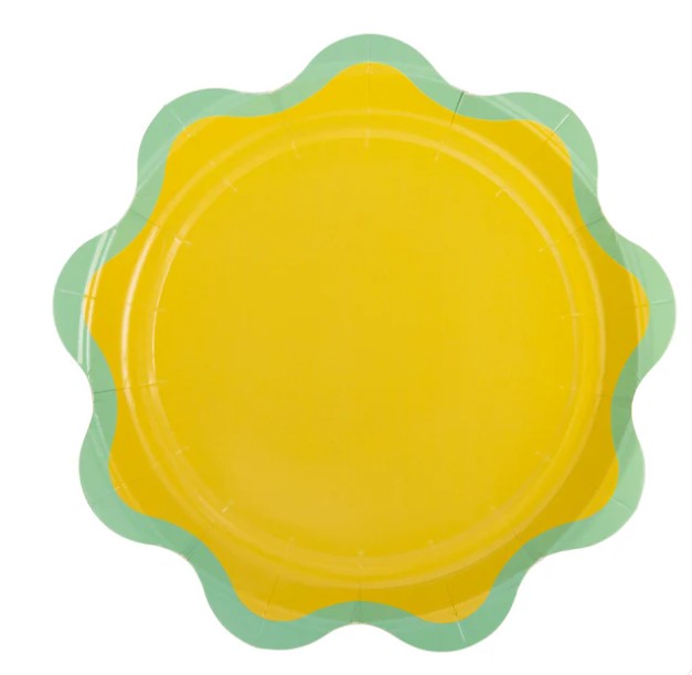 Ric Rac Edge Dessert Plates