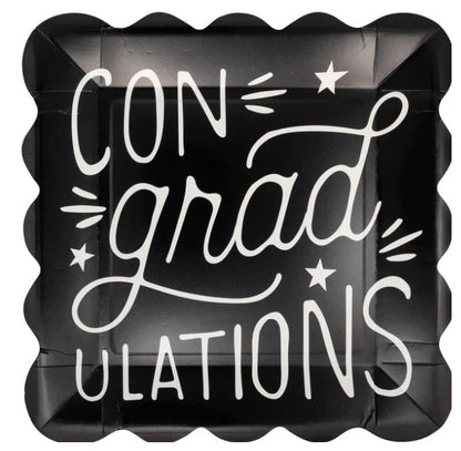 ConGRADulations Plate