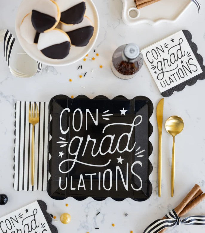 ConGRADulations Plate