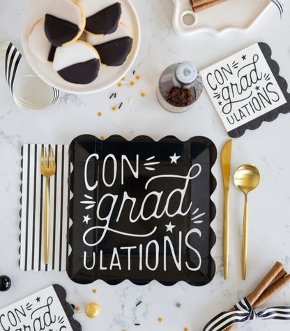 ConGRADulations Plate